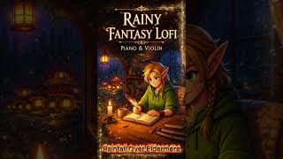 🌧️🎹🎻 Rainfall Over Eldermere | Rainy Fantasy LoFi for Study & Relaxation 🌧️🎹🎻