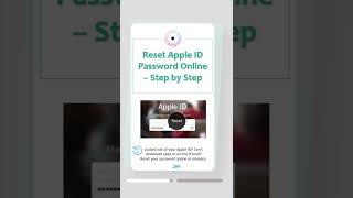 Forgot Your Apple ID Password? Reset It Online Fast!#appleid #passwordreset