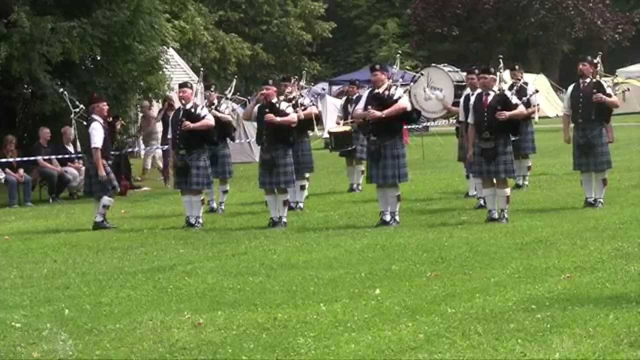 Vienna Pipes and Drums, Angelbachtal 2014 YouTube