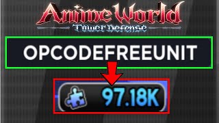 [ALL NEW CODES]🧩FREE 5X MIRACLE SHARDS & 13K+ PUZZLES CODES ANIME WORLD TOWER DEFENSE TD ROBLOX