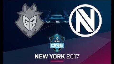 CS:GO - G2 vs EnVyUs [Cbble] Map 3 - Semifinal - ESL One New York 2017 EU Qualifier