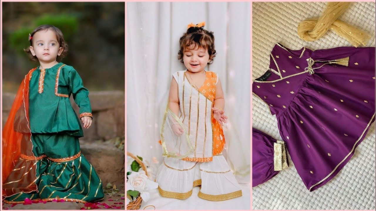 Baby Girl Eid Special Dresses Designs Ideas 2023 YouTube
