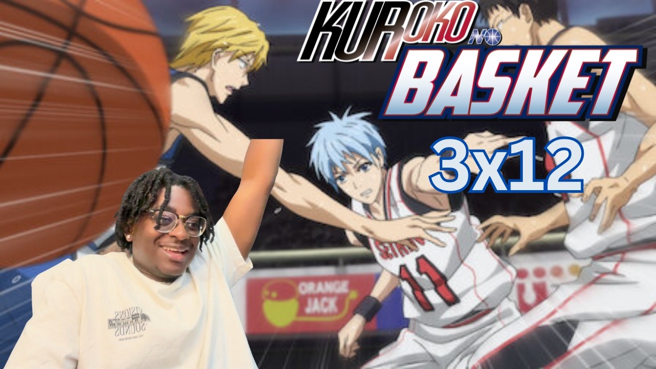Kuroko Buzzer Beater!!! Kuroko's Basketball 3x12 Reaction