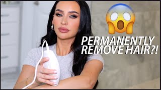 PERMANENTLY REMOVE HAIR AT HOME?!