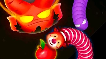 Worms Battle Snake game | Worm dash .io Snake game.