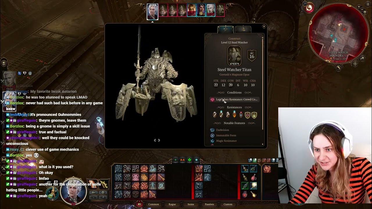 Steel Watcher Titan (BG3) - YouTube