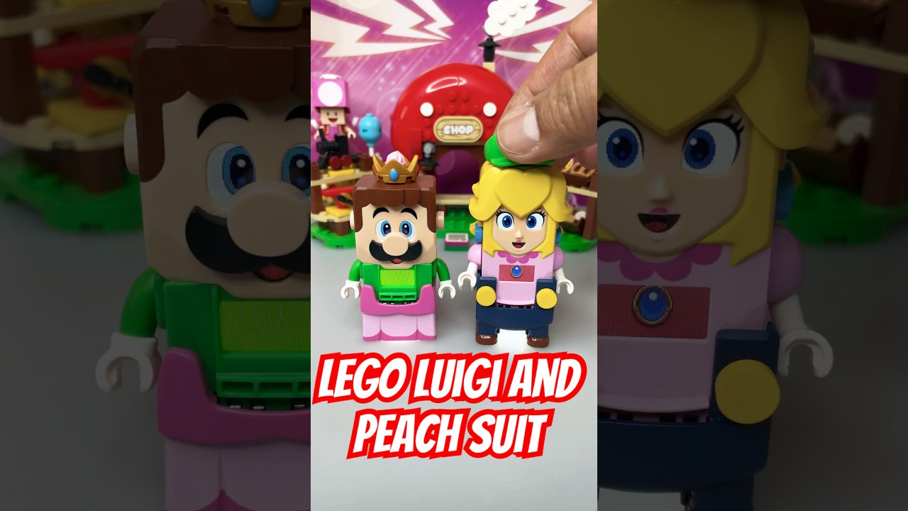 Returning Suits Lego Peach And Lego Luigi 
