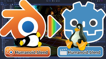 Godot: Importing Blend Files as Scenes on Linux