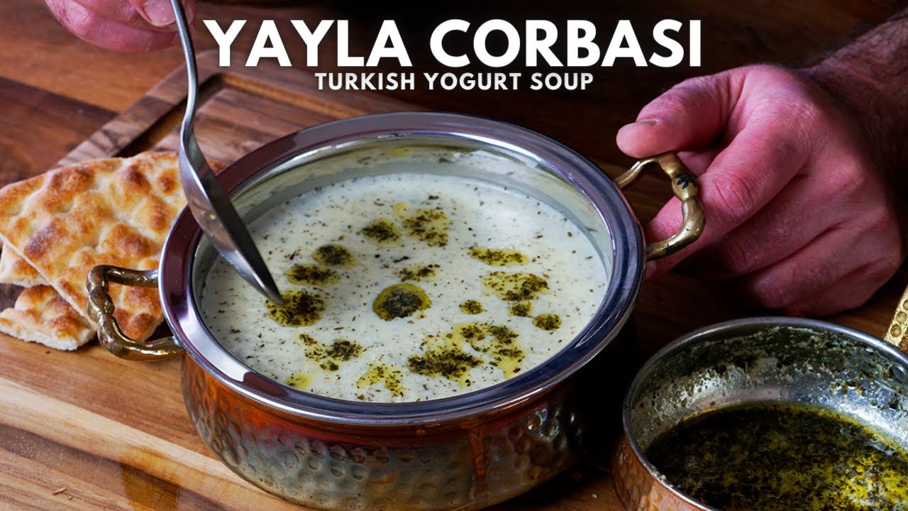 Yayla Corbasi, Turkish Yogurt Soup that will warm your soul - YouTube