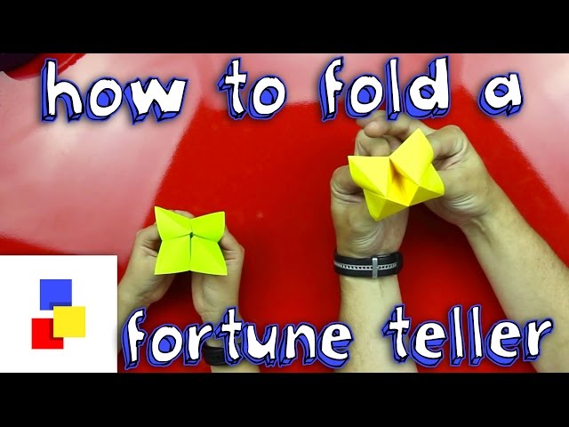 How To Fold A Fortune Teller class=