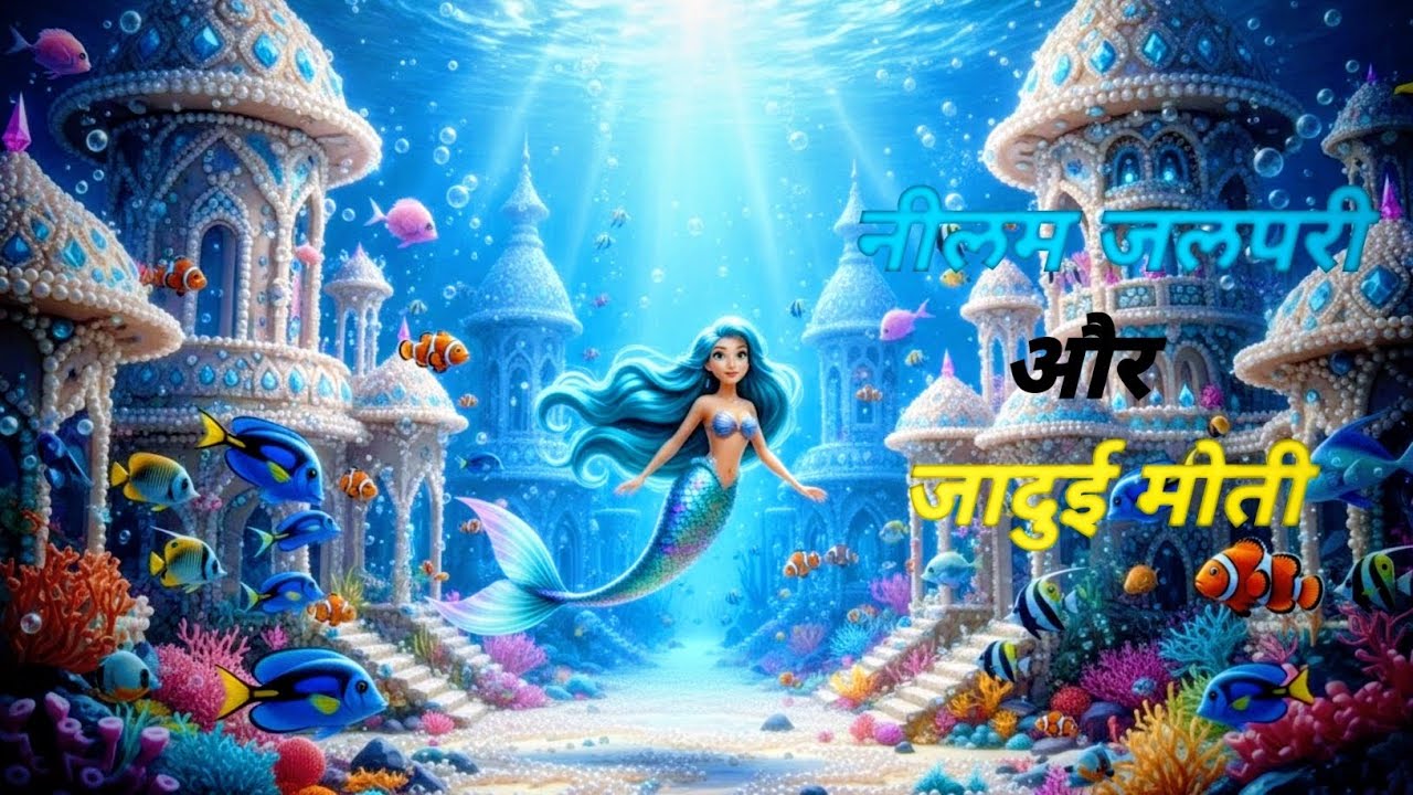 ✨जलपरी और जादुई मोती🌈Hindi Stroy🌟Jalpari Aur Jadui Moti🧚‍♀️🌊Hindi khaniya💫By kids,Stroy Time💫