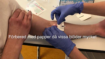 Vilken placering av en PVK bör undvikas?