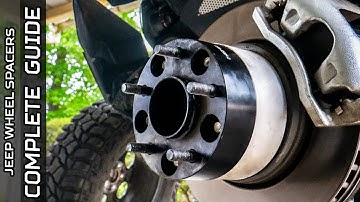 The WHEEL SPACER guide for Jeep JL, JT & JK - Size comparison, Install Tips, and more!