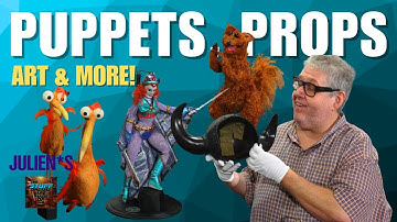 Henson Puppets, Props, Art & More!