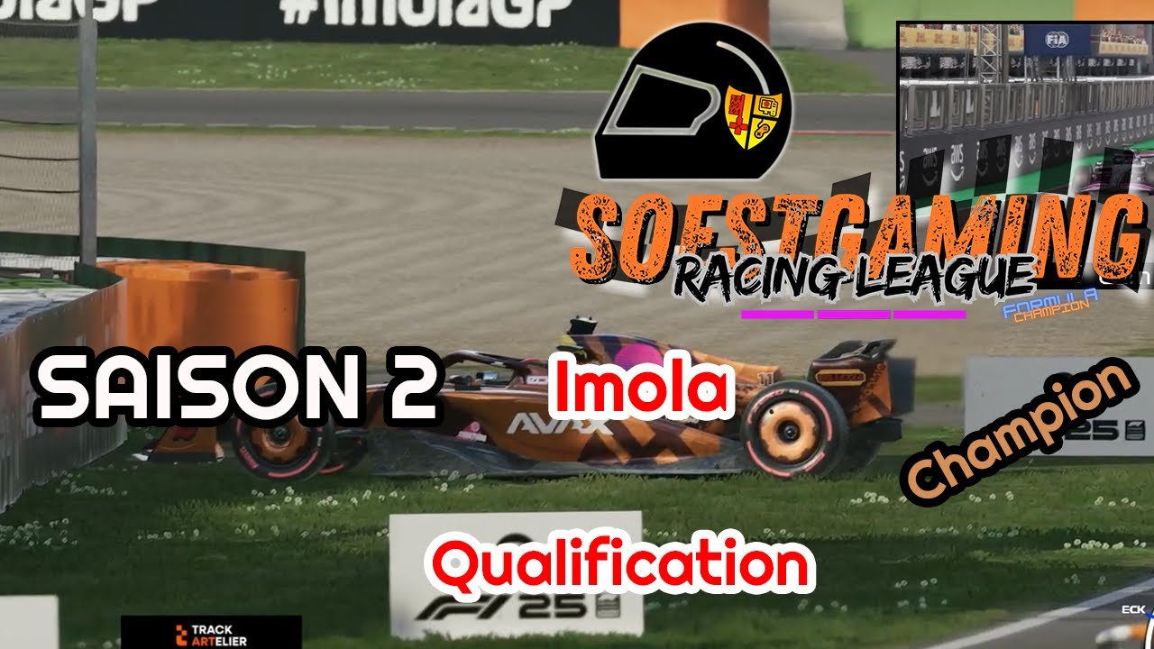Soestgaming Racing League | Formula Champion | Quali 6 | Imola | powered | by Trackartelier