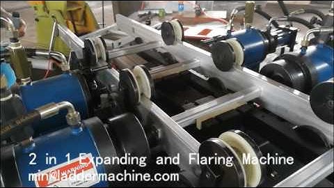 2 in 1 expanding and Flaring Machine for combination ladders industrial ladders