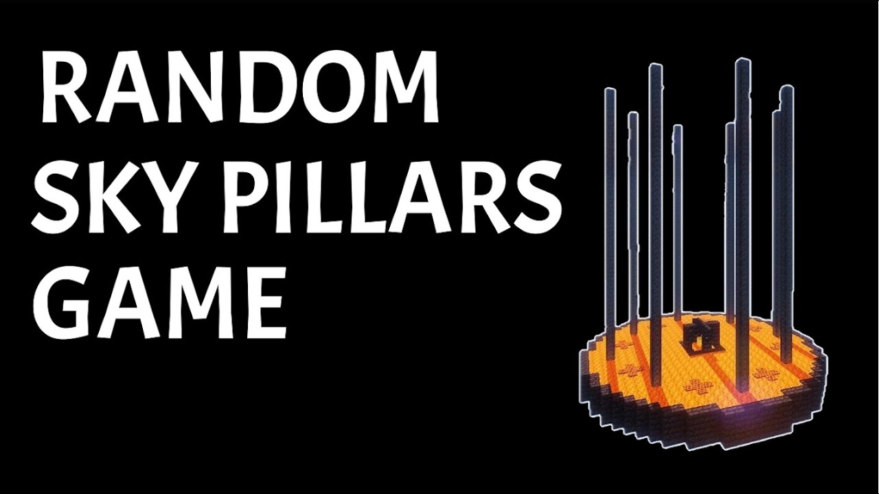 Random Minecraft pillars of fortune game