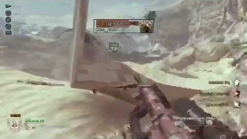 Insane MW2 HITMARKER ! (ACROSS MAP )