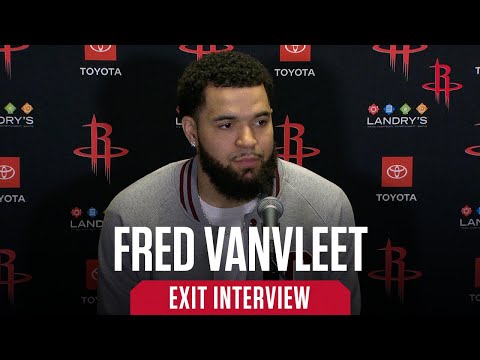 Fred VanVleet Exit Interview 23-24| Houston Rockets