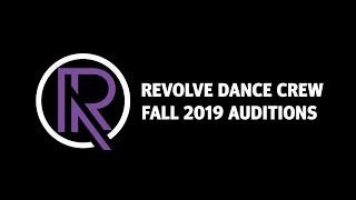 Revolve Dance Crew Fall 2019 Auditions Promo
