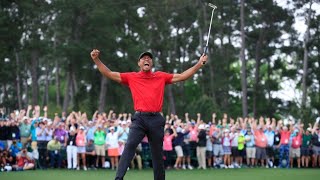 Tiger Woods 2019 masters winning putt