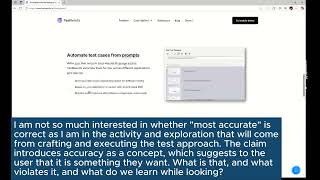 Wayne is Testing: Using claims testing to generate test ideas