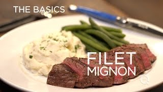 Https://qvc.co/recipeideas - filet mignon is one of everyone's
favorite cuts beef. blue jean chef meredith laurence teaches you how
to easily cook this st...