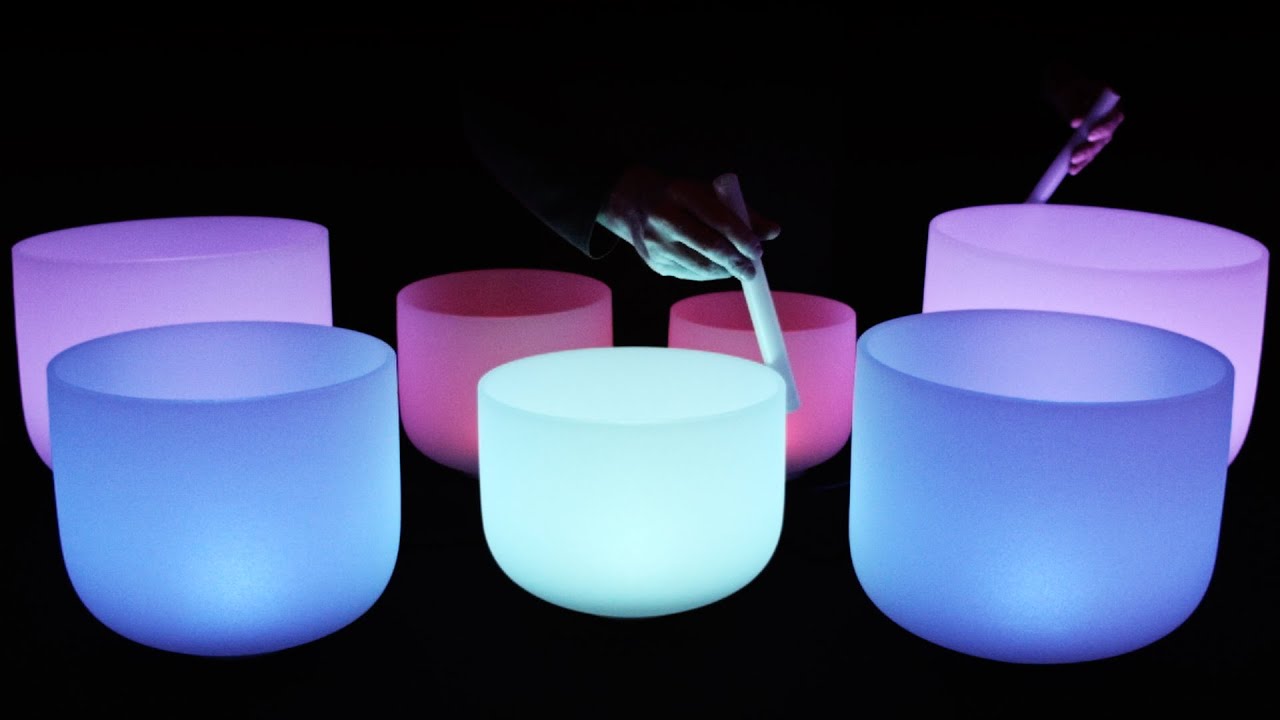 Full Moon Healing - Crystal Singing Bowls Healing Sound Bath 432Hz ...