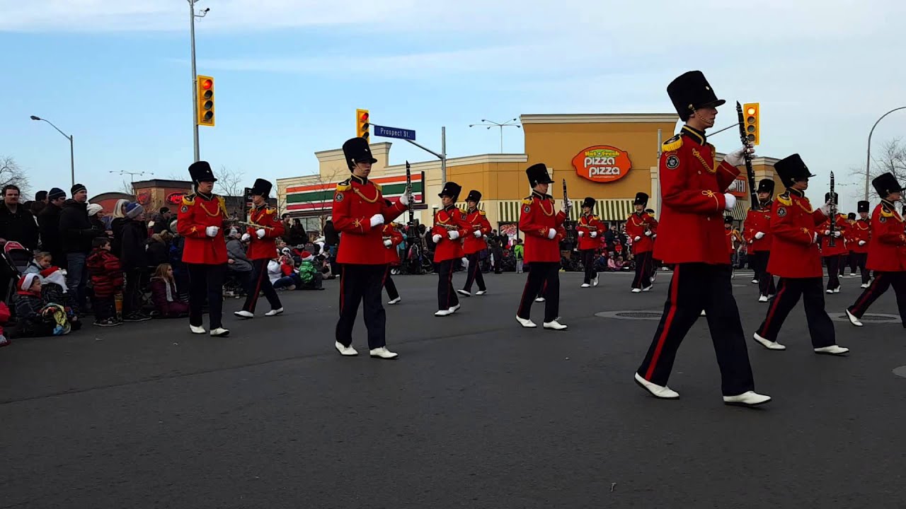 Burlington teen tour band 2015 parade. YouTube
