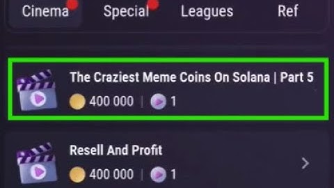 The Craziest Meme Coins on Solana | Part 5 | TapSwap Code | The Craziest Meme Coins on Solana | Part