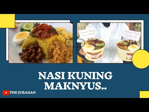 Nasi Kuning Rice Bowl Viral !! Cocok untuk jualan - YouTube