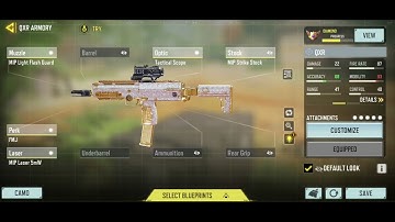 best QXR loadout codm