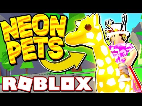 Rarest Neon Pet And Free Pet Toys In Adopt Me Pets Roblox Youtube - every legendary neon pet in roblox adopt me youtube