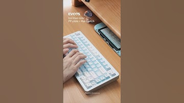 Evoworks EVo75 - creamy sound🍦 , stunning design ✨#evoworks #evo75 #mechanicalkeyboard