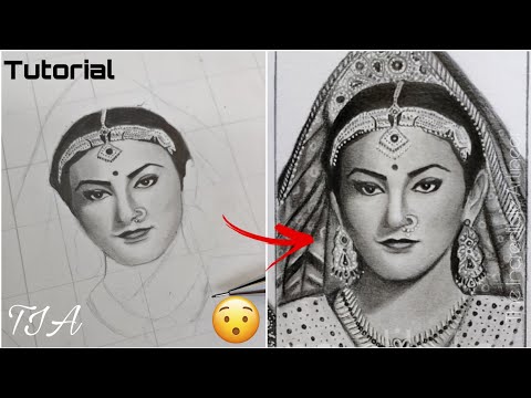 Comment dessiner Maa Sita | Ramayan | Dipika Chikhlia | T.I.A