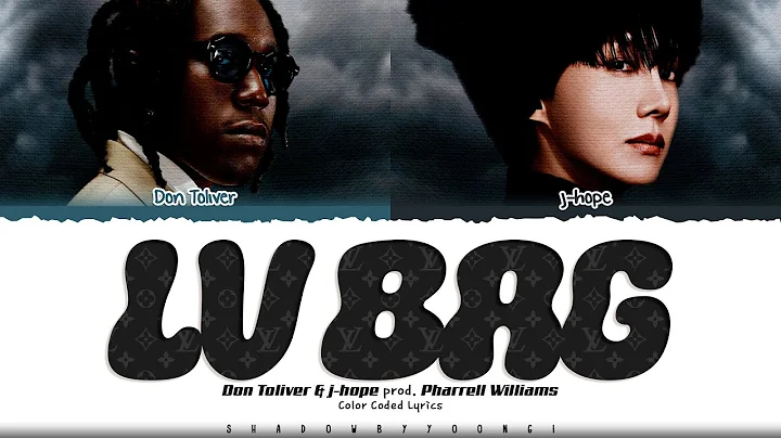 Don Toliver 'LV BAG (feat. j-hope & Pharrell Williams)' Lyrics (제이홉 LV BAG 가사) [Color Coded_Eng]