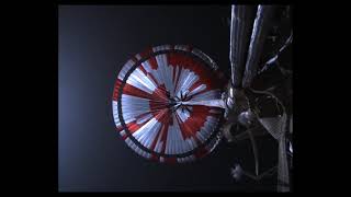 Perseverance’s Descent \& Touchdown on Mars: Parachute Deploy Slowed to 30% speed(Official NASA Clip)