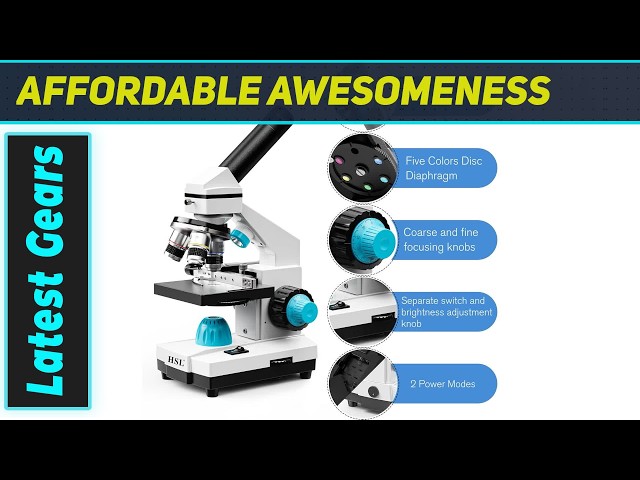 HSL 40X-2000X Microscope: A Serious Tool for Budding Scientists
