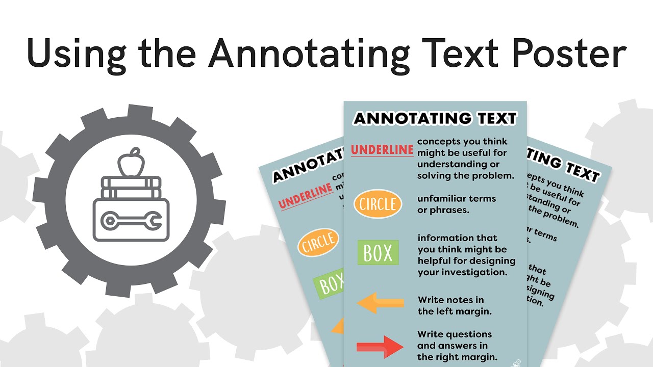 Teaching with ADI - Using the Annotating Text Poster