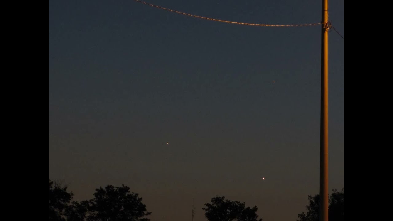 Venus, Jupiter, Mercury Conjunction - May, 26, 2013