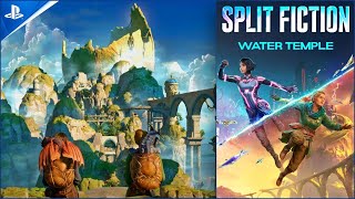 Split Fiction Water Temple Walkthrough. Rise Of The Dragon Realm Chapter. 4K UHD. (No Commentary)
