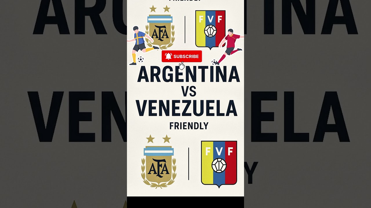 argentina vs venezuela ।  argentina vs venezuela live match today 