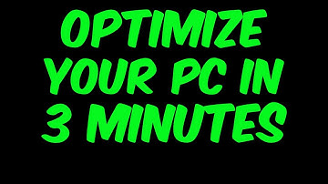 How To Optimize Your PC For Gaming In Three Minutes