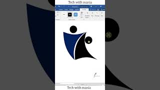 MS Word Logo Design Hack Every Beginner Must Know! | Easy Logo Design Tutorial #Shorts