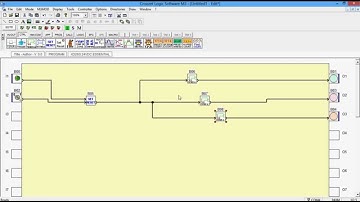 Timer and Set Reset in Millenium PLC