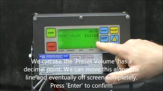 How to Remove a Decimal Point  on the EMR3