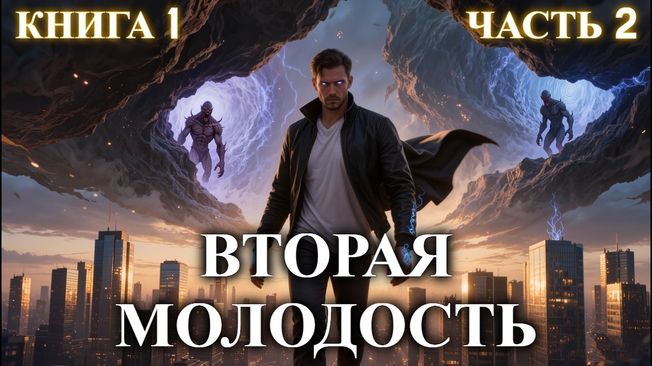 ВТОРАЯ МОЛОДОСТЬ | КНИГА 1 (ЧАСТЬ 2 ИЗ 3) | АУДИОКНИГА | ФАНТАСТИКА | #попаданец #аудиокнига