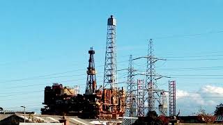 Brent bravo flare stack.