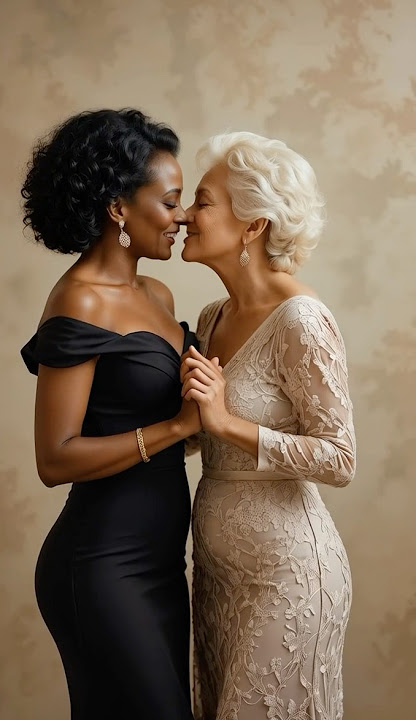Older Love #lesbian #Igbtq #kiss #ytshorts #youtubeshorts #shorts