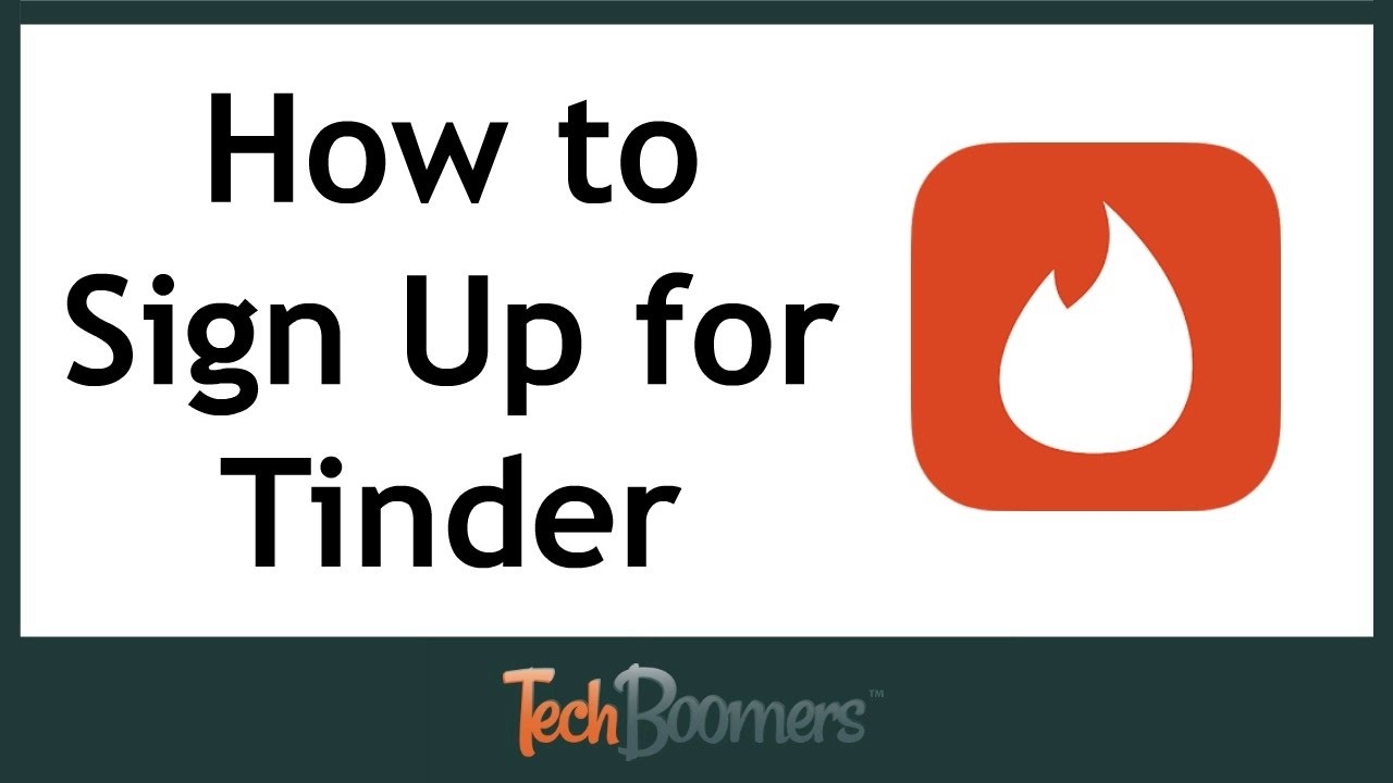 How to Download & Sign Up For Tinder - YouTube.